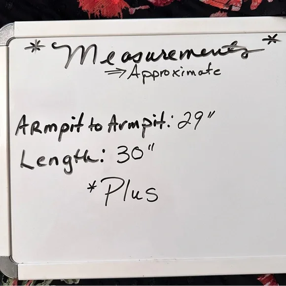 Roz & Ali Cold Shoulder Black Blouse with Peach / Coral Floral Accents 3X NWOT - Picture 8 of 8